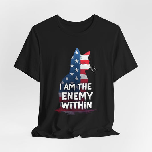 I Am The Enemy Within Cat Shirt