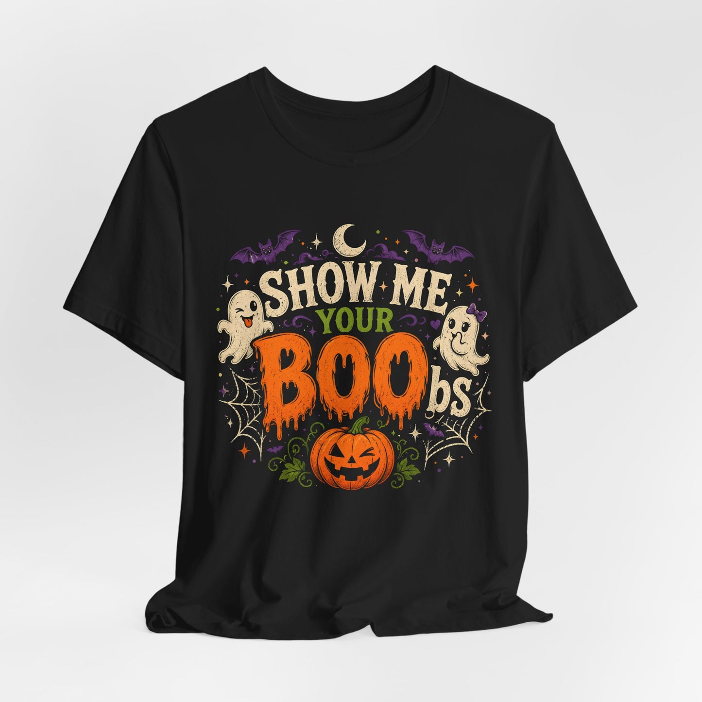 Show Me Your Boobs Halloween Shirt