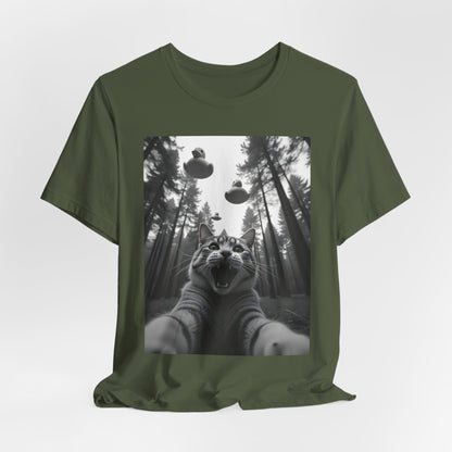 Funny Cat Rubber Duck Selfie Shirt