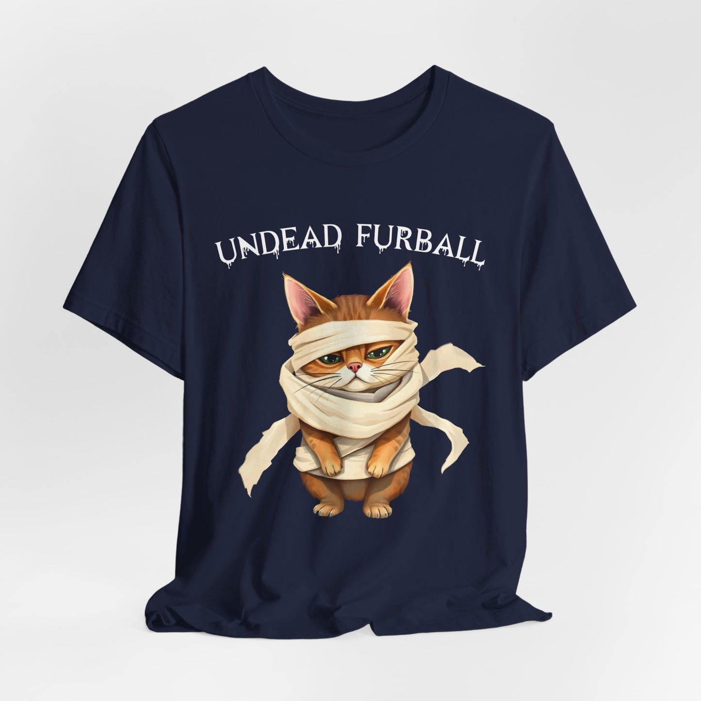 Funny Halloween Mummy Cat Shirt