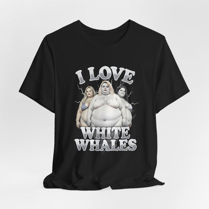 I Love White Whales Shirt