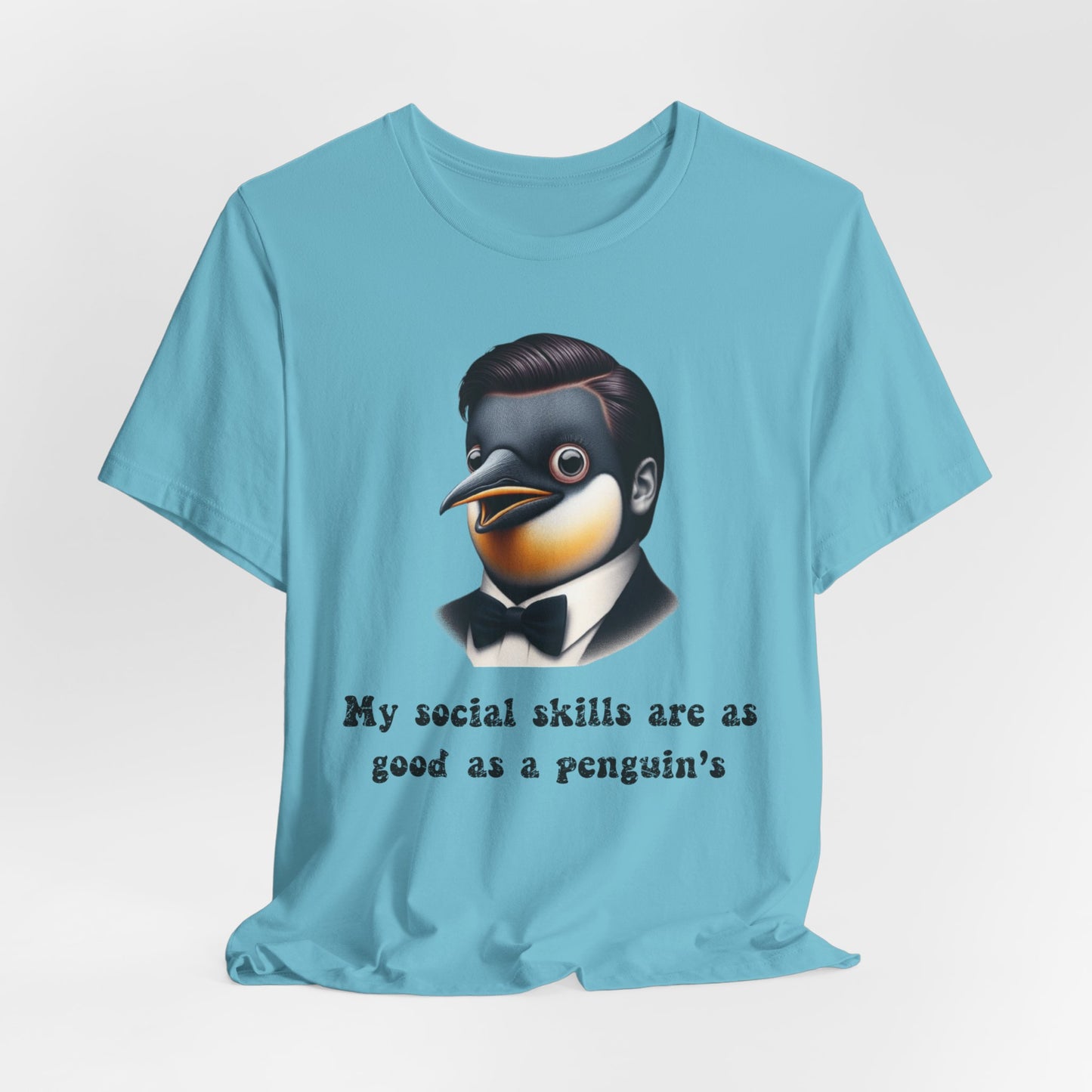 Funny Social Penguin Shirt