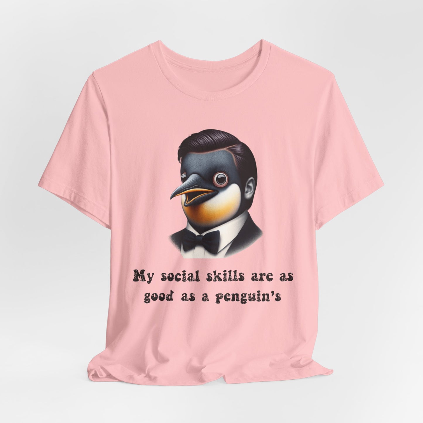 Funny Social Penguin Shirt