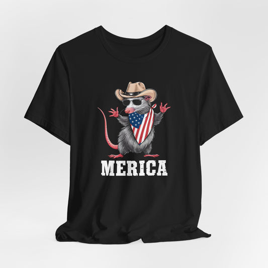 Funny Opossum Merica Shirt