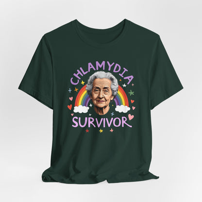 Chlamydia Survivor Old Lady Shirt