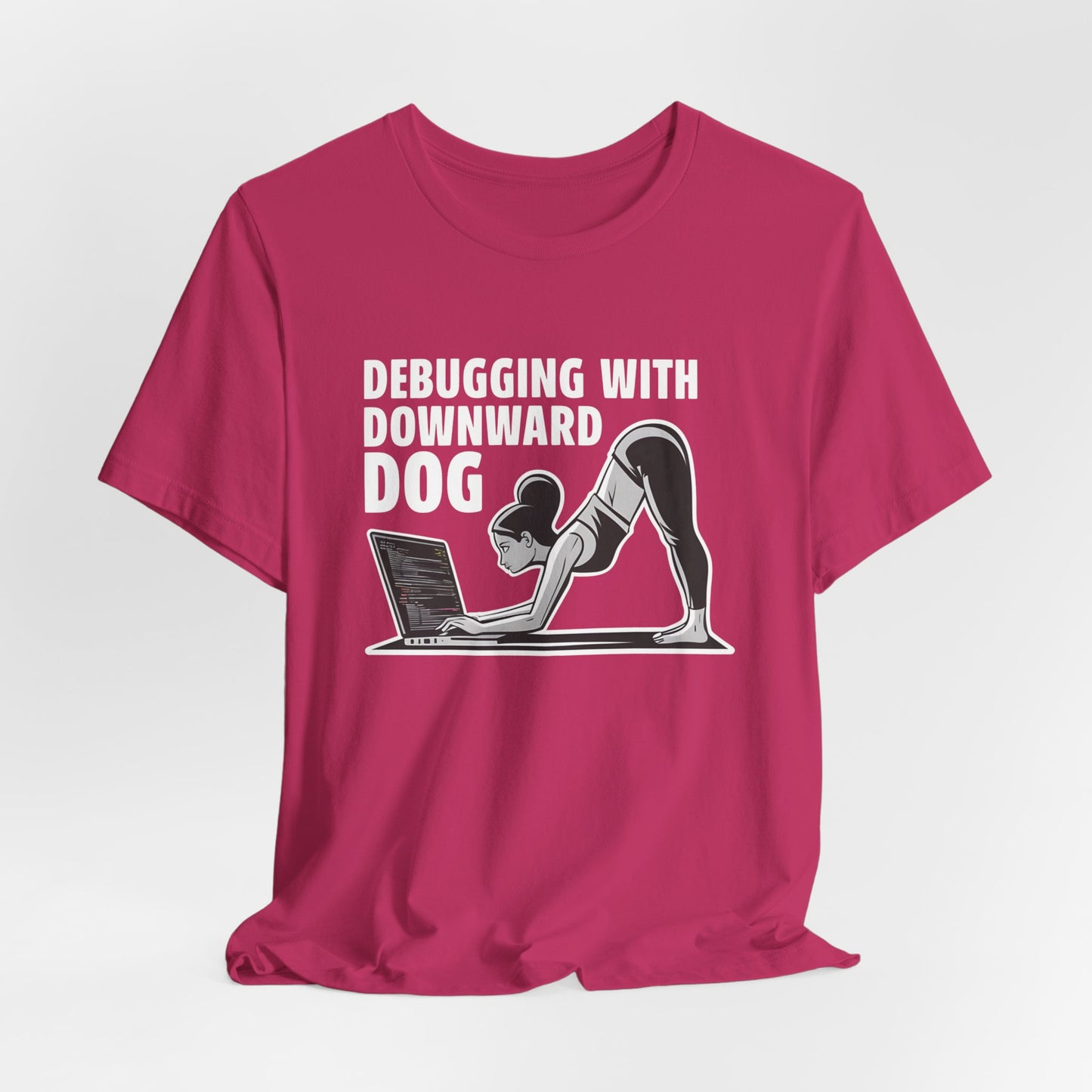 Funny Yoga & Software Developer Shirt