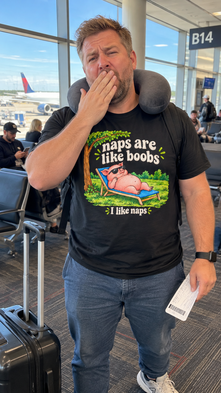 Naps Are Like Boobs Shirt