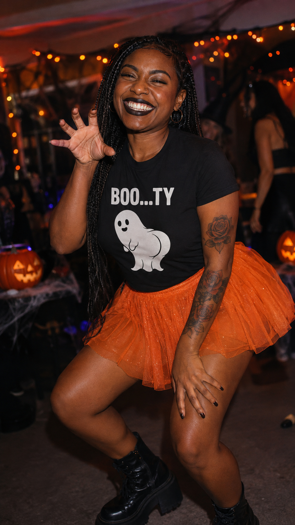 Boo...ty Ghost Halloween Shirt