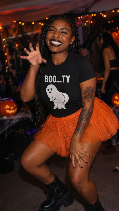 Boo...ty Ghost Halloween Shirt
