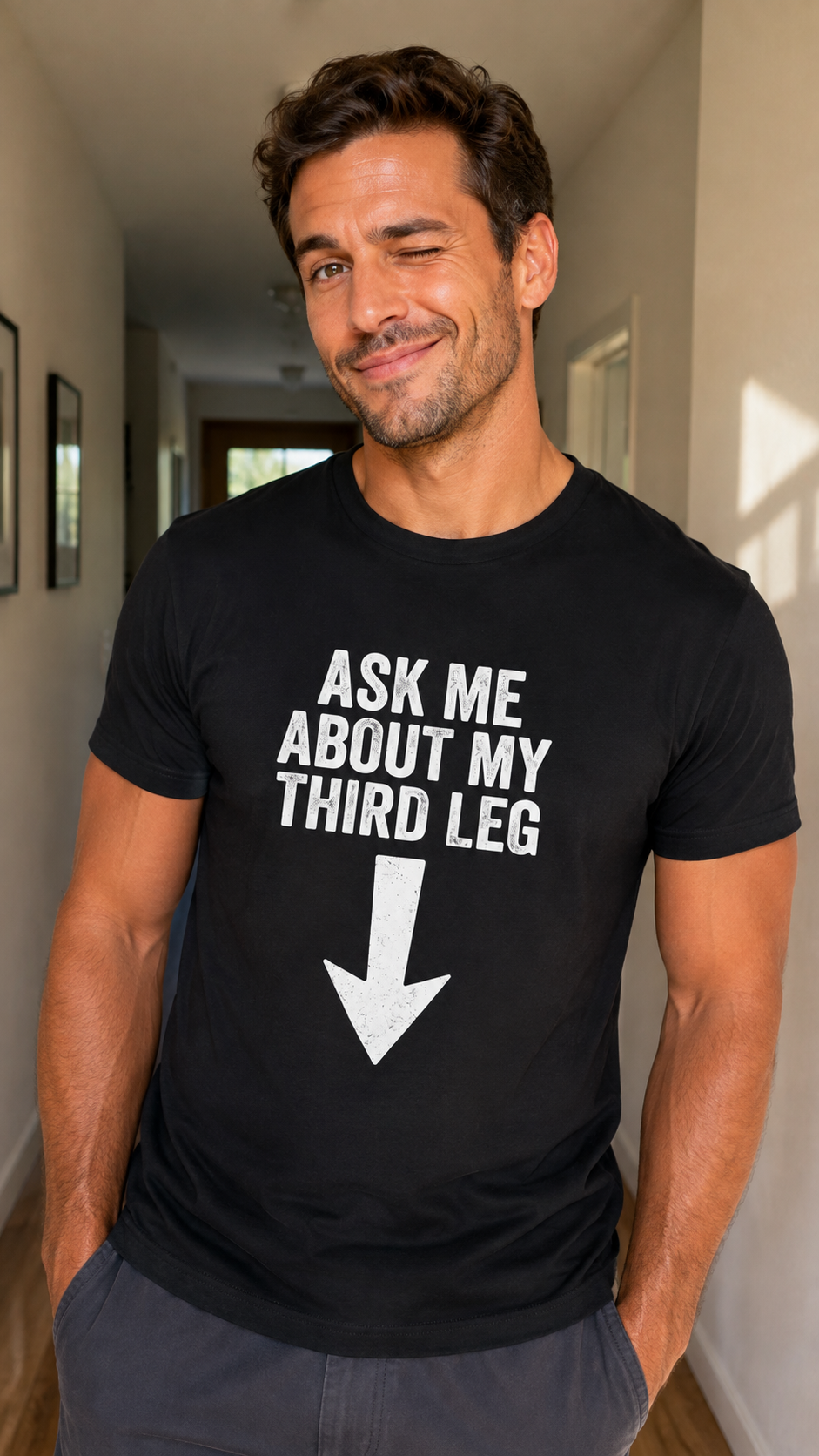 Ask Me About My Third Leg Shirt
