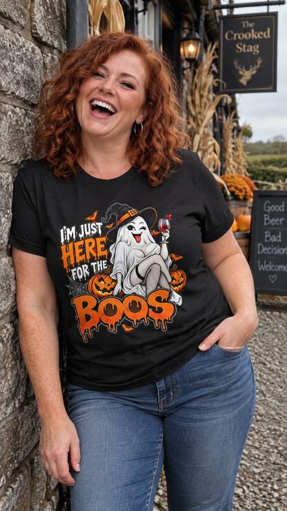 I'm Just Here for the Boos Shirt