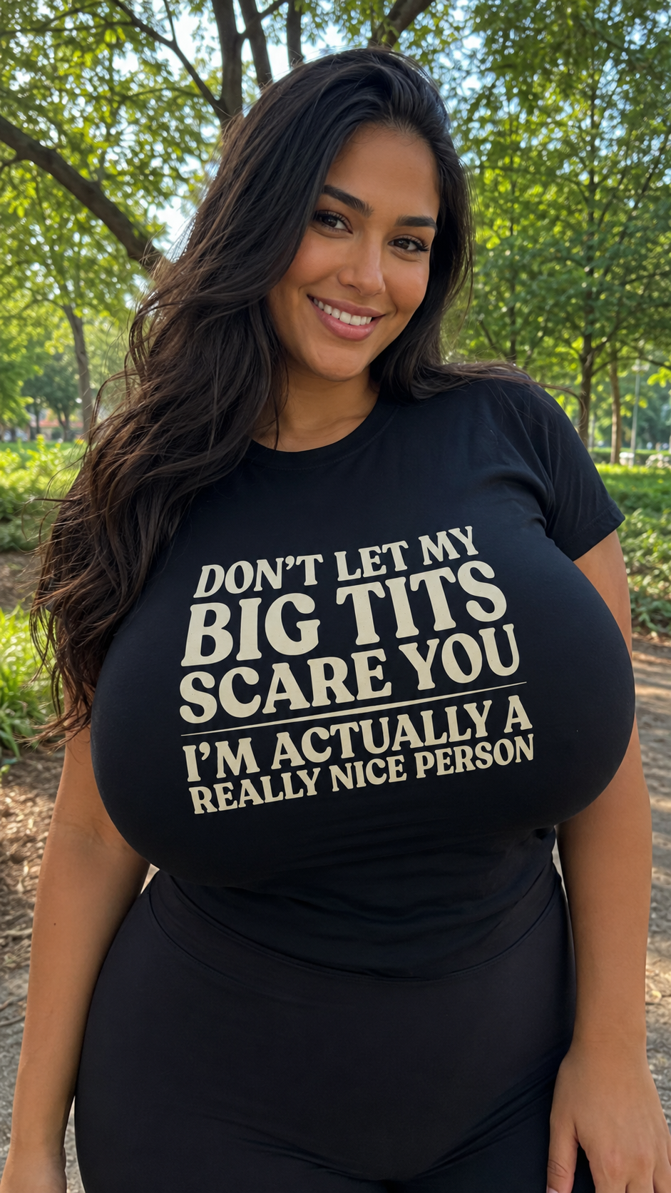 Don't Let My Big Tits Scare You Shirt