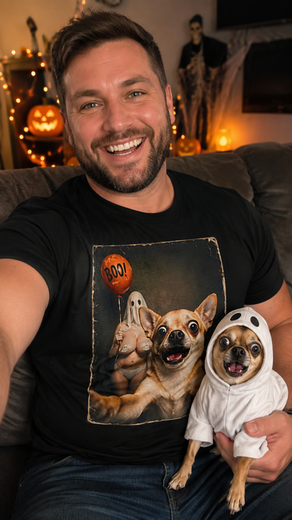 Boo Halloween Chihuahua Shirt