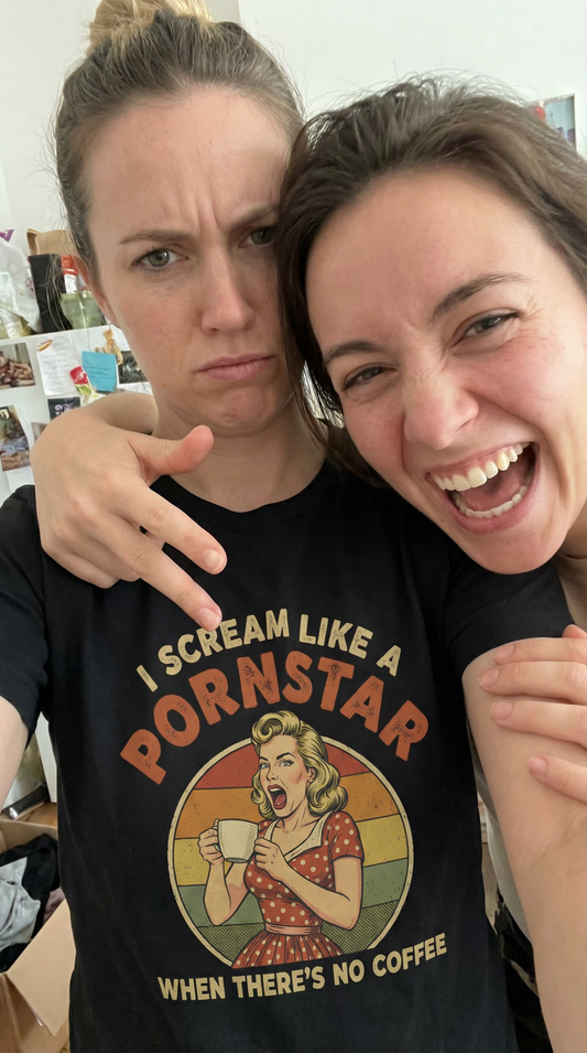 I Scream Like A Pornstar Shirt