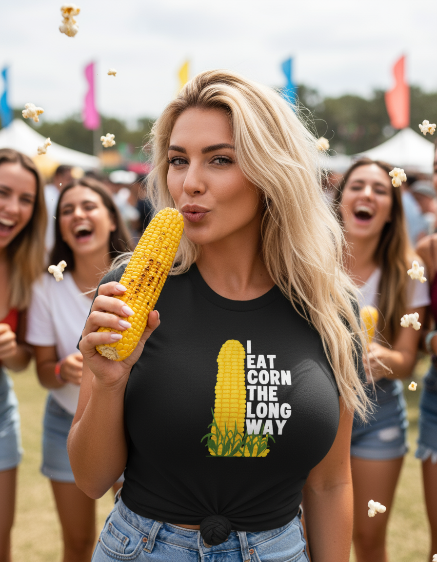 I Eat Corn the Long Way Shirt