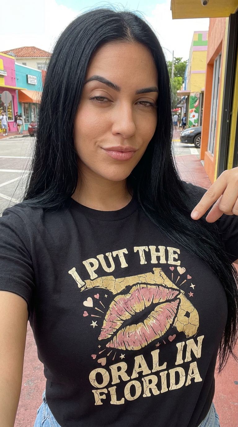 I Put The Oral In Florida Shirt