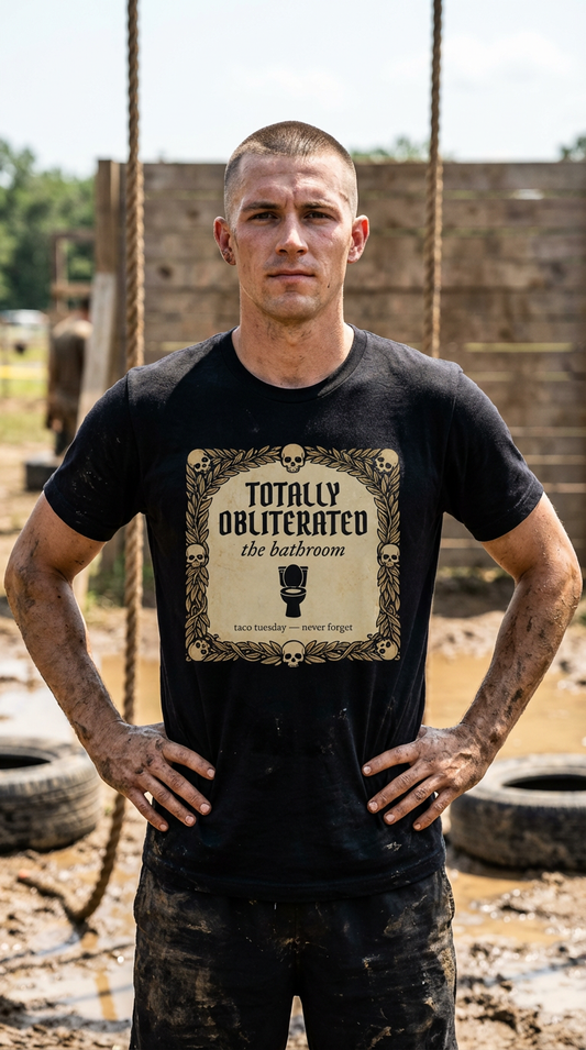 Totally Obliterated the Bathroom Shirt