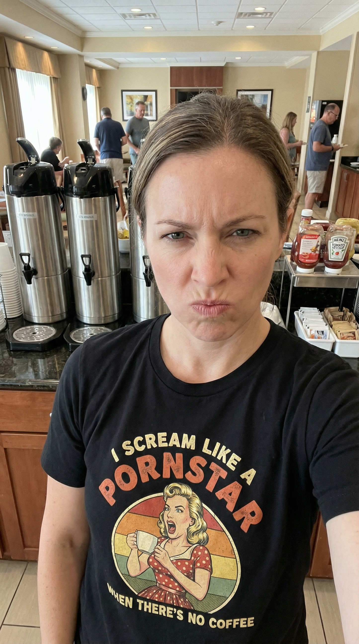 I Scream Like A Pornstar Shirt