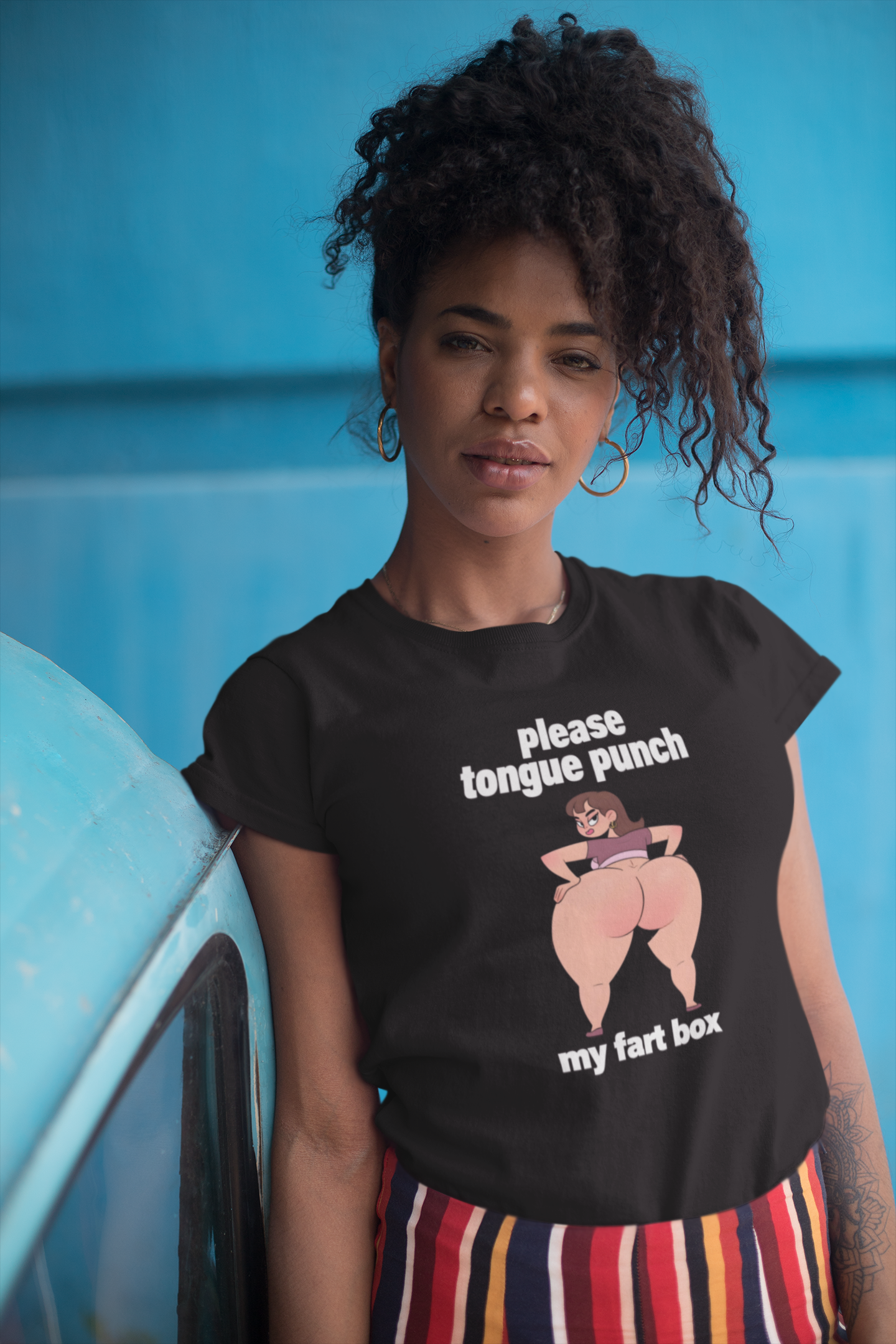 Please Tongue Punch My Fart Box Shirt