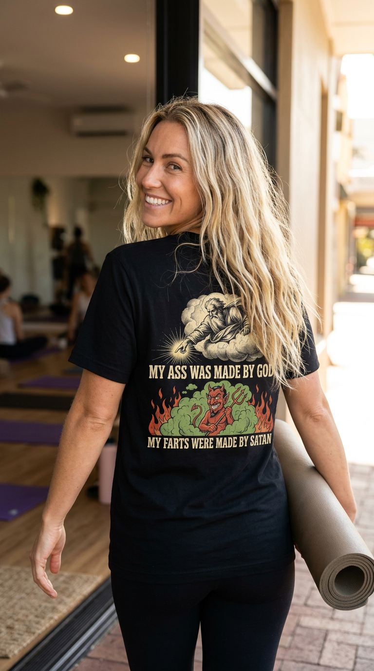 My Ass Was Made By God Shirt