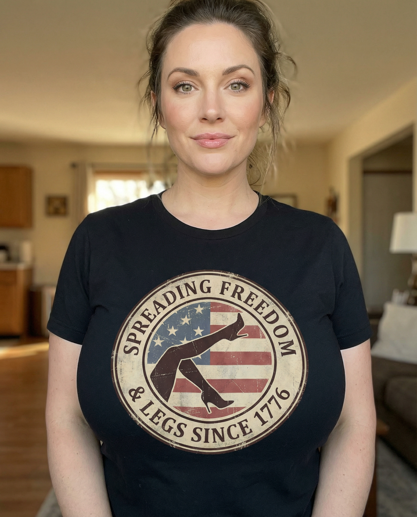 Spreading Freedom & Legs Since 1776 Shirt