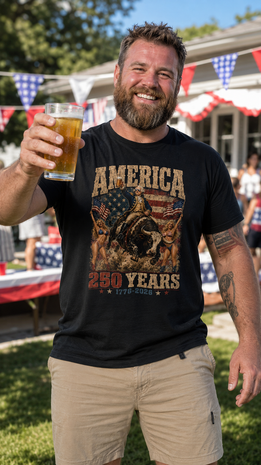America 250 Years George Washington Shirt