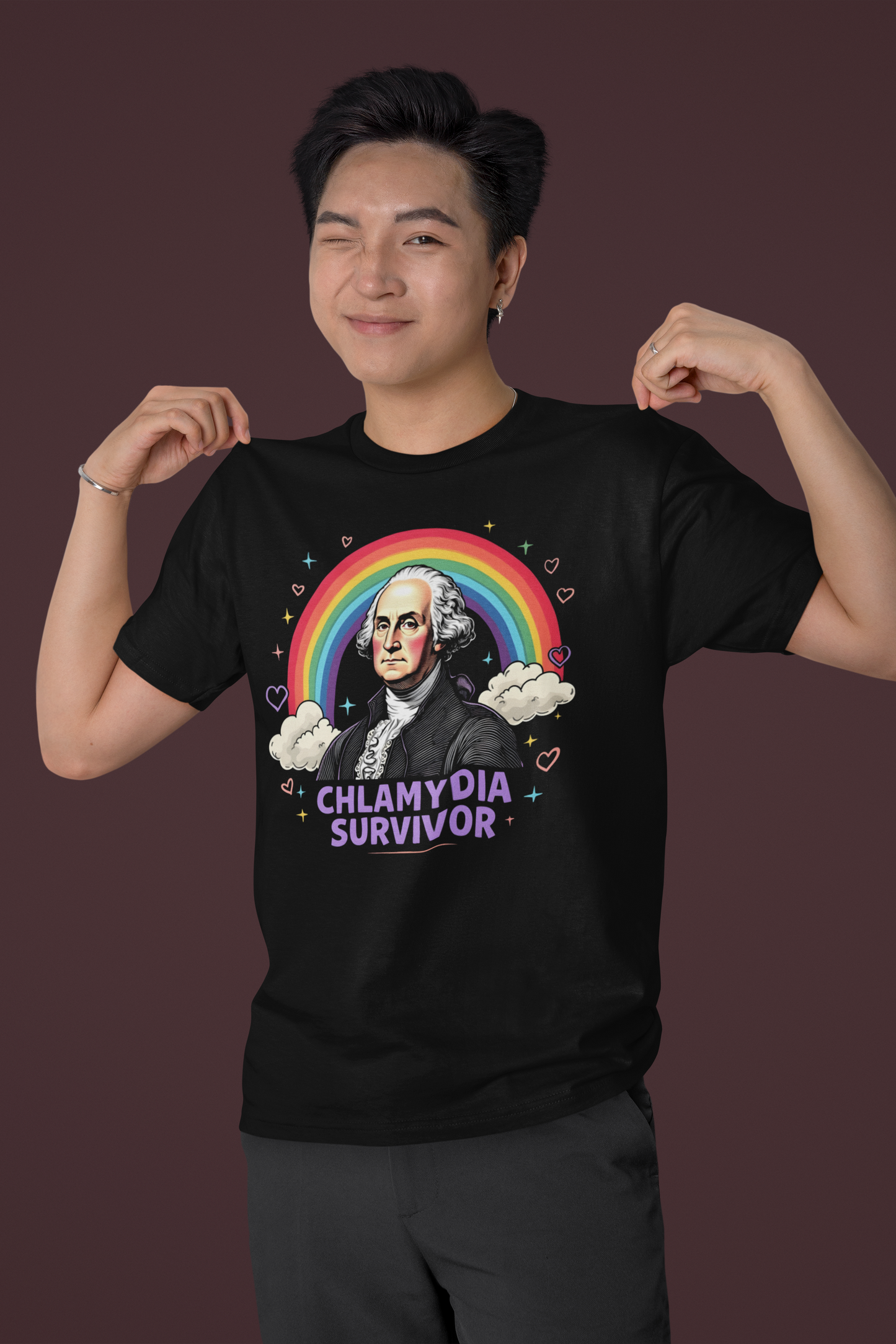 Chlamydia Survivor George Washington Shirt