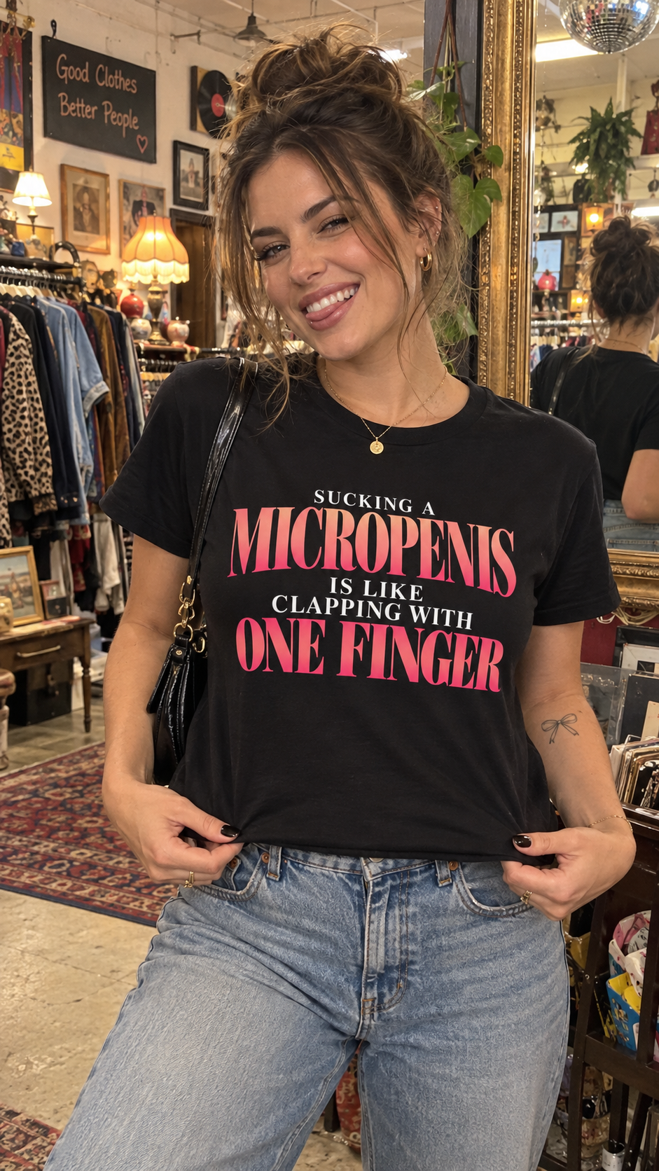 Sucking a Micropenis Shirt