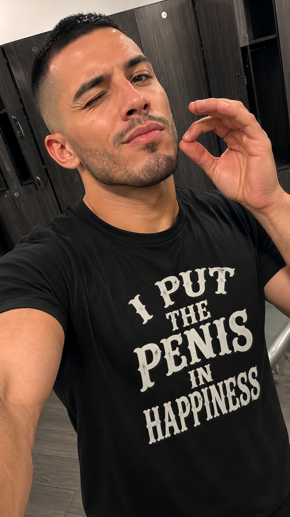 I Put The Penis In Happiness Shirt