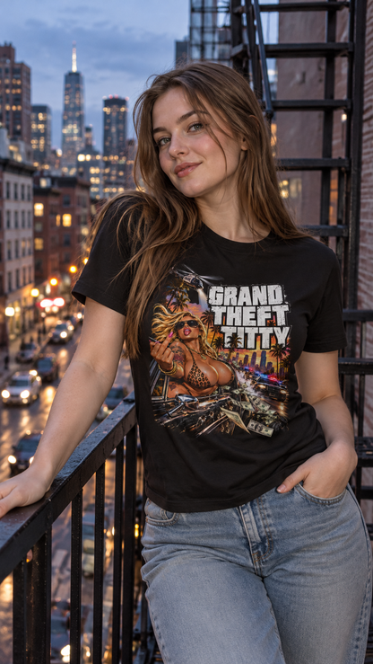 Grand Theft Titty Shirt