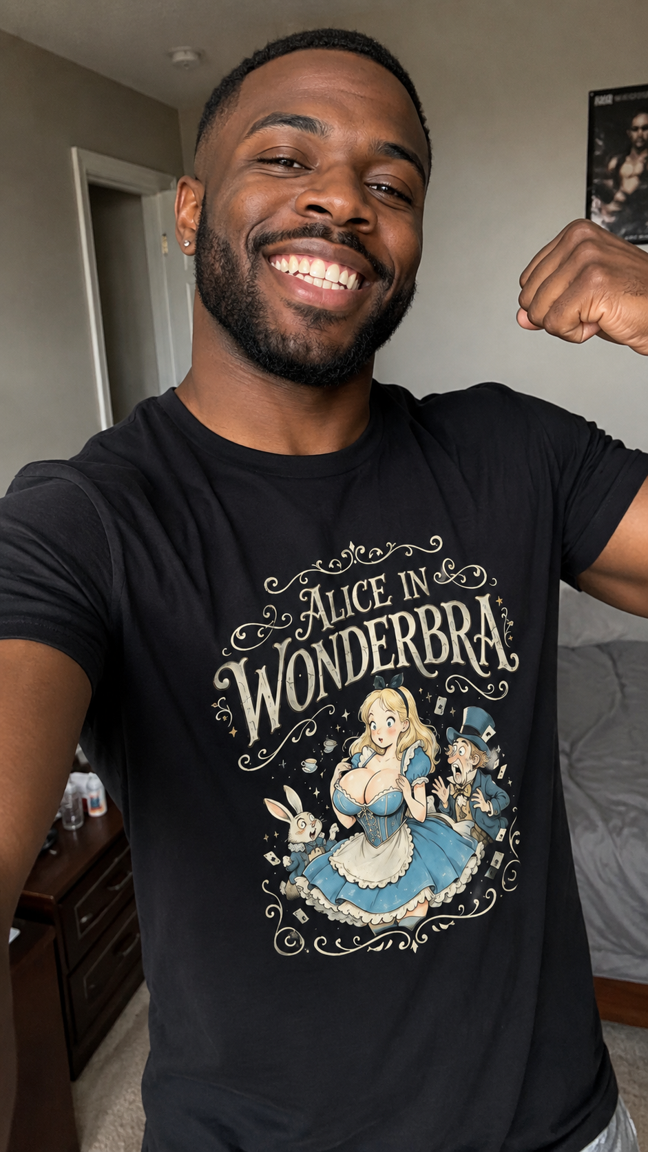 Alice in Wonderbra Shirt