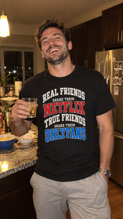 True Friends Share Their OnlyFans Shirt