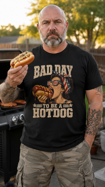 Bad Day to Be a Hotdog Shirt