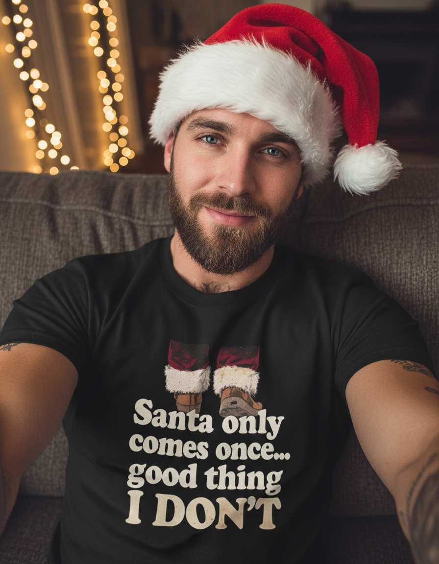 Santa Only Comes Once Shirt