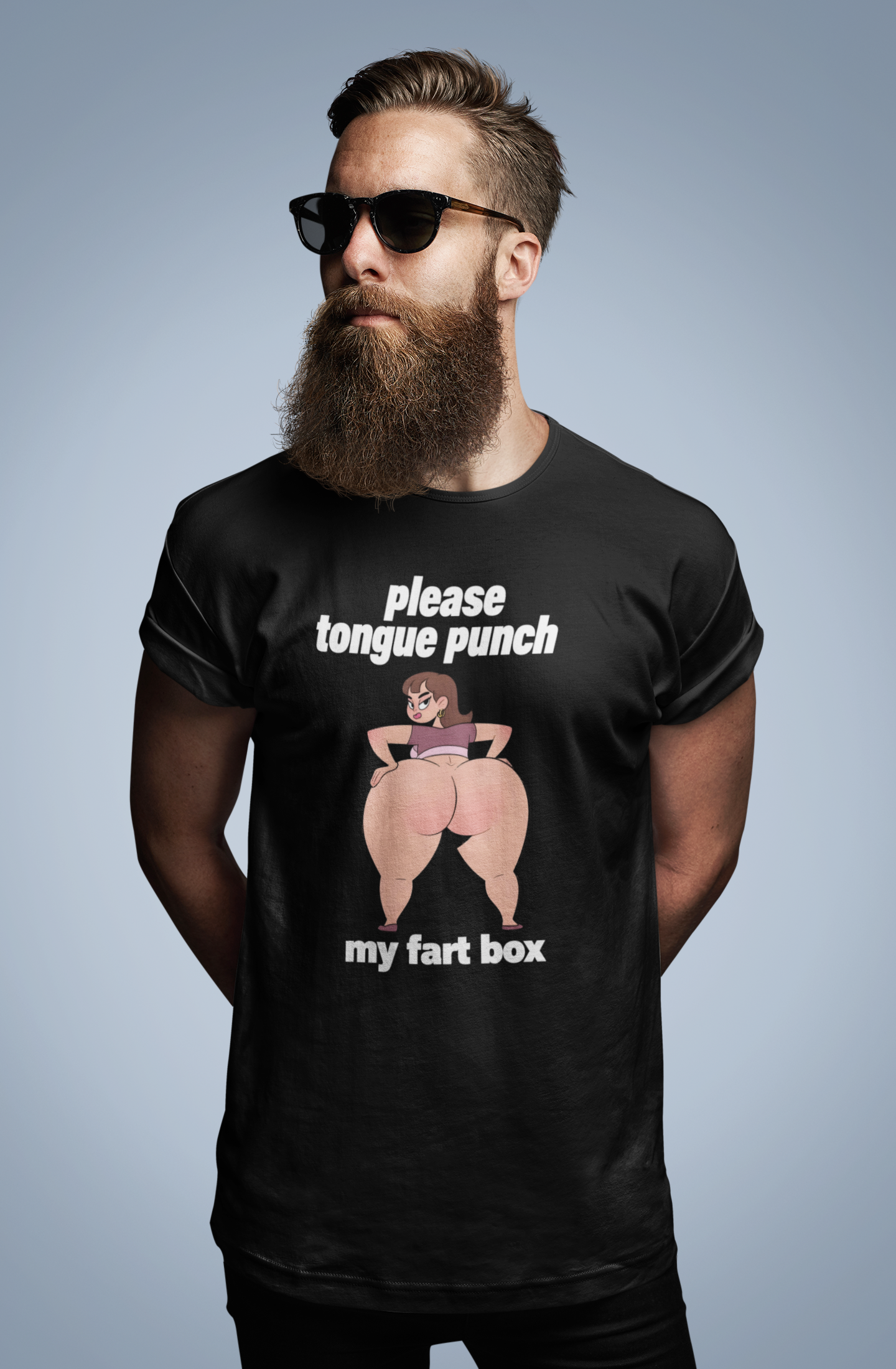 Please Tongue Punch My Fart Box Shirt