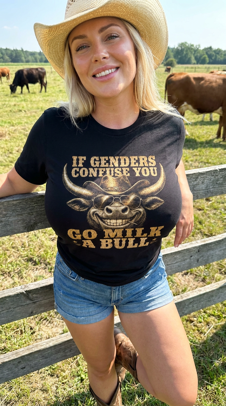 Go Milk a Bull Shirt