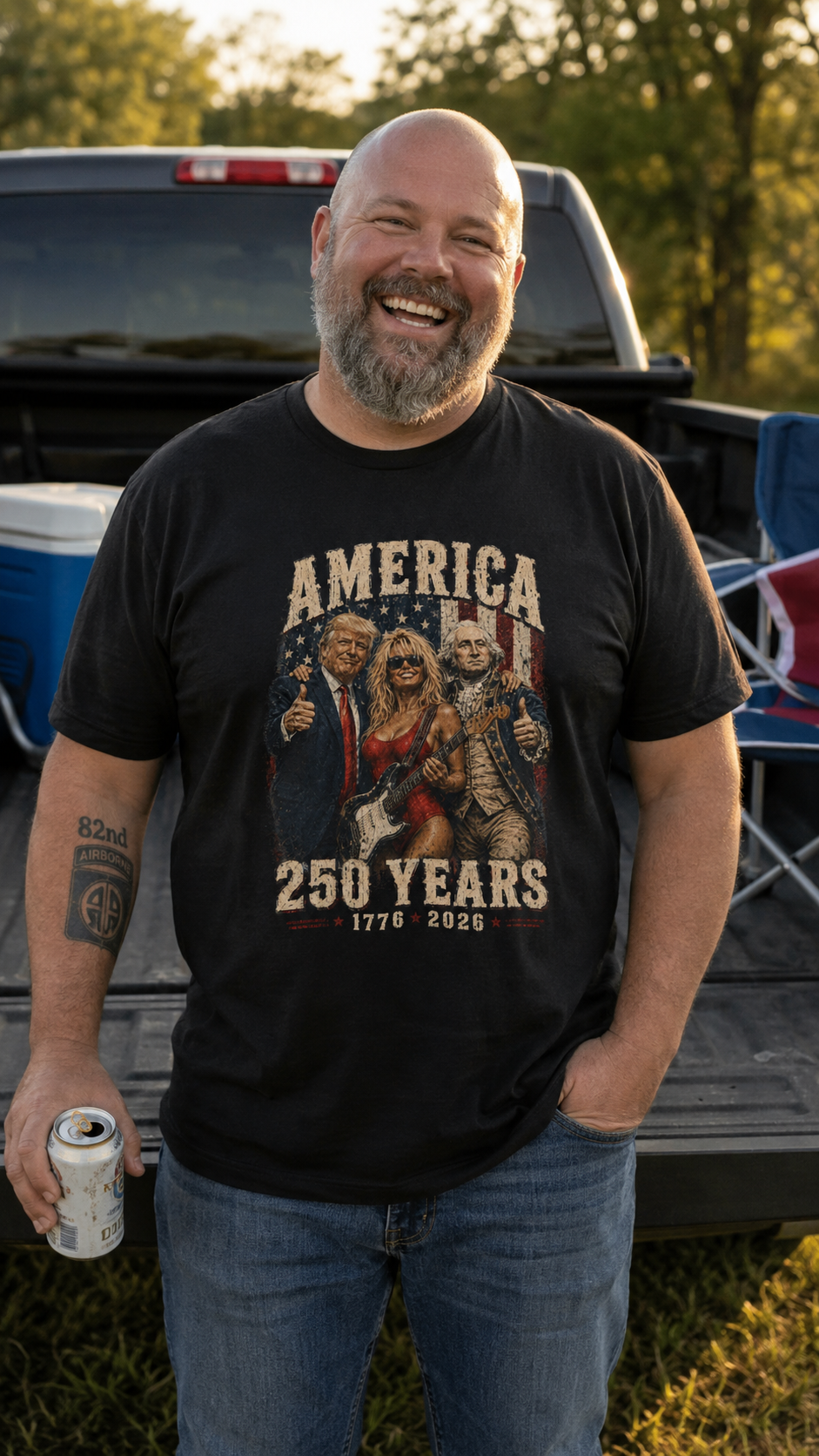 America 250 Years Patriotic Legends Shirt
