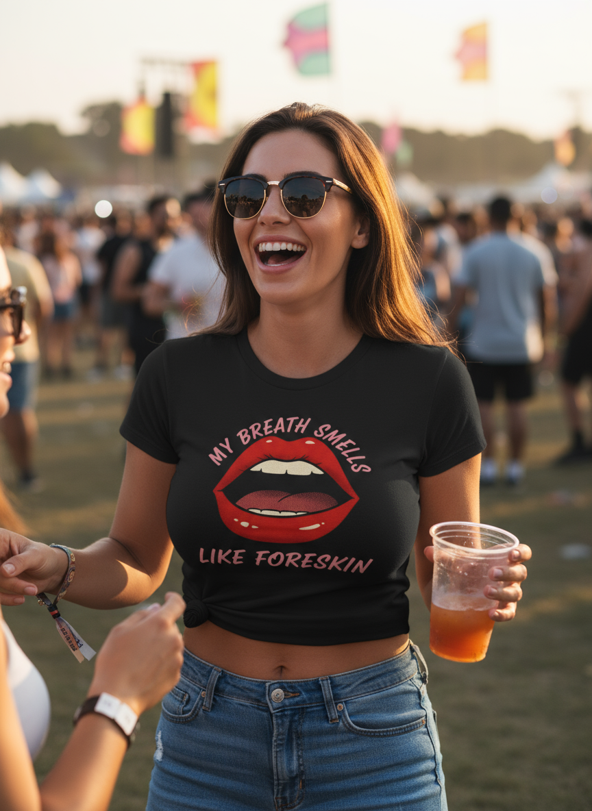 My Breath Smells Like Foreskin Shirt