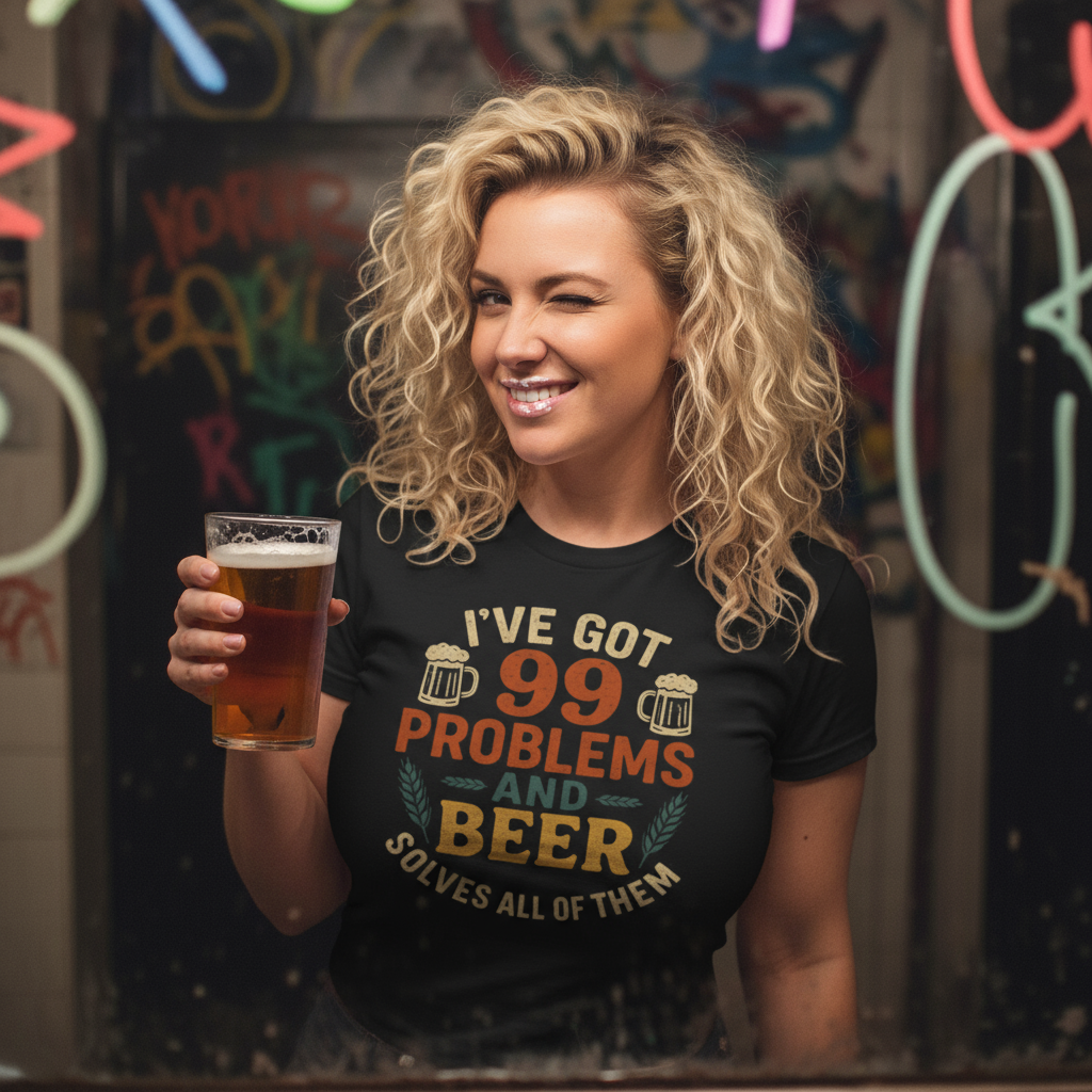 I've Got 99 Problems Beer Shirt
