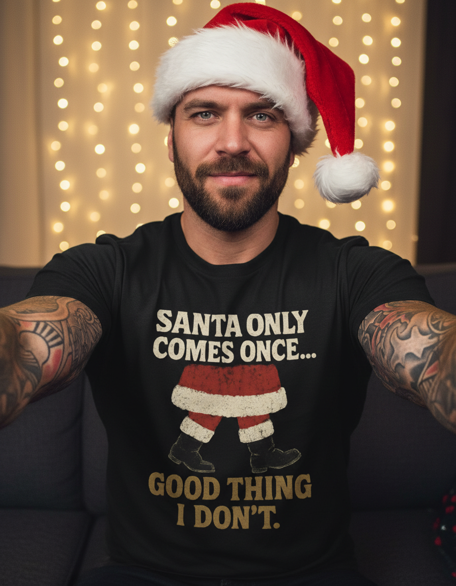 Santa Only Comes Once Shirt