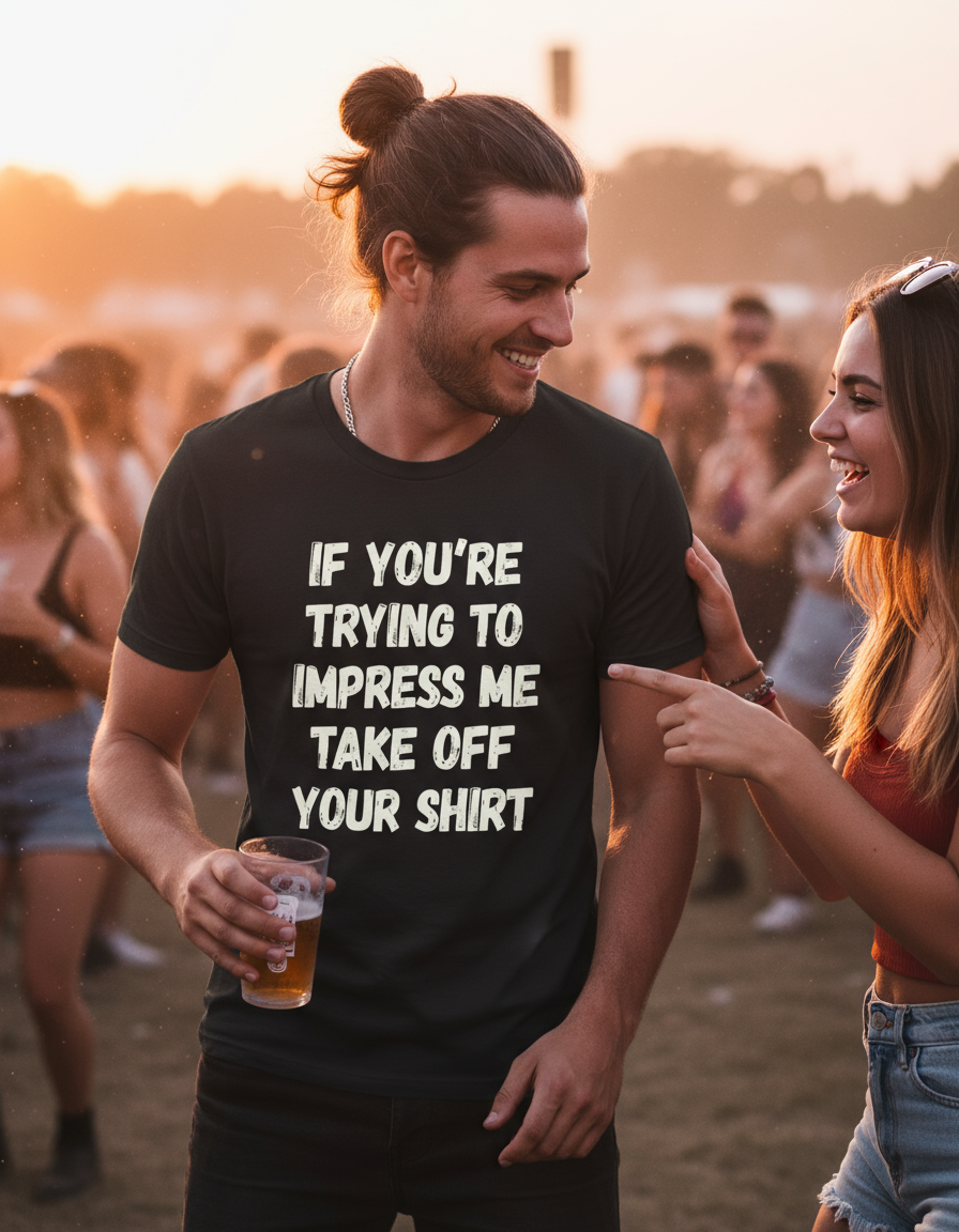 If You're Trying to Impress Me Take Off Your Shirt