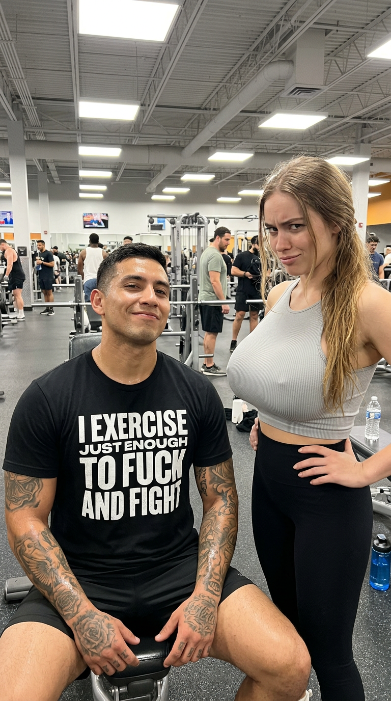 I Exercise Just Enough To Fuck And Fight Shirt