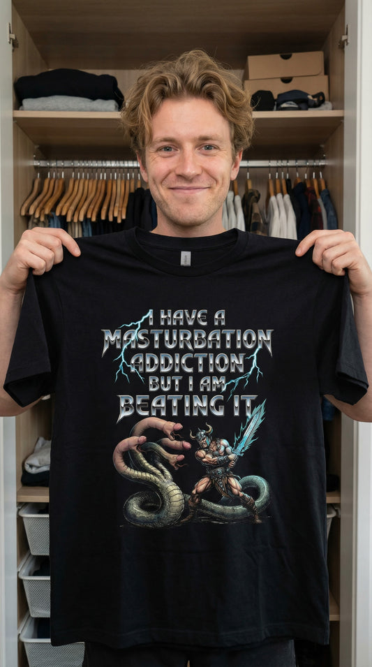 I Have a Masturbation Addiction Shirt
