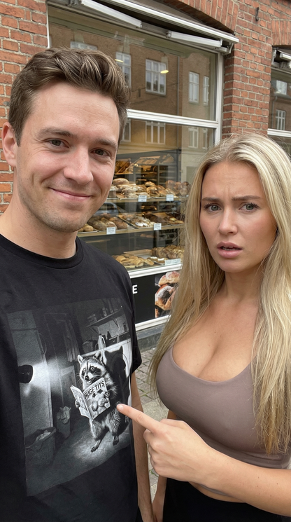 Busted Raccoon Shirt