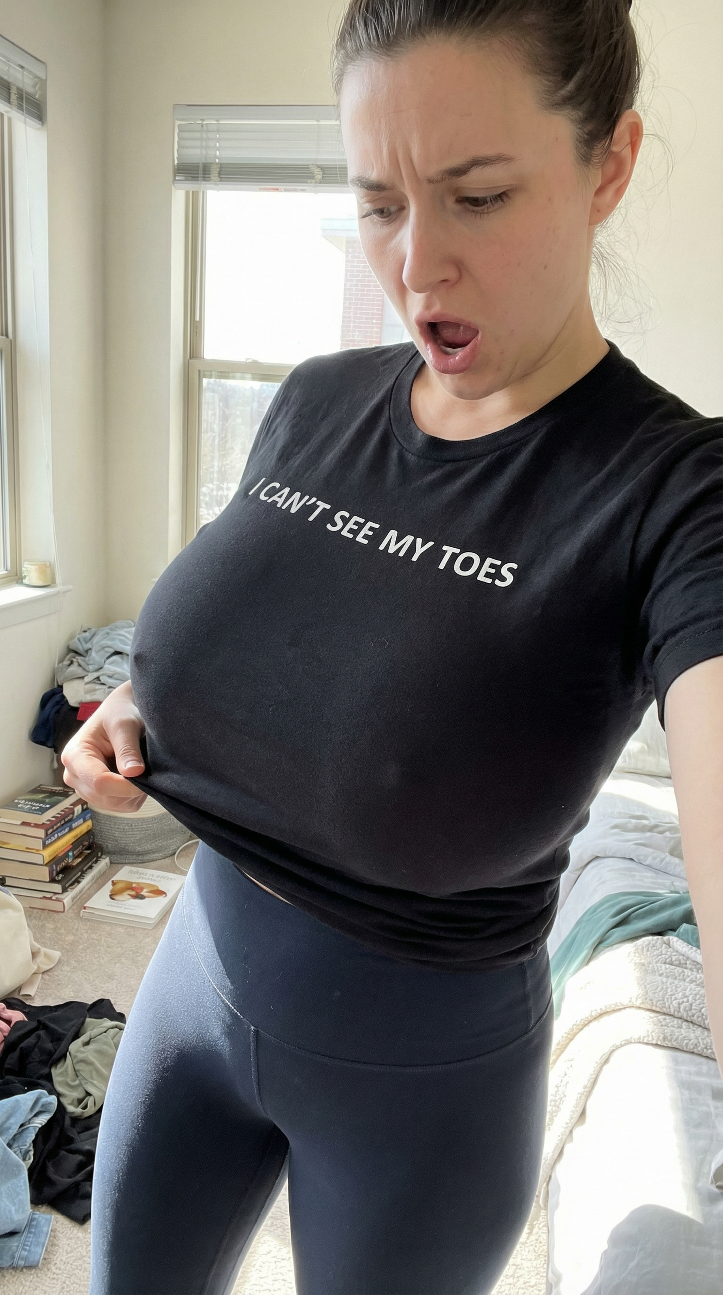 I Cant See My Toes Shirt