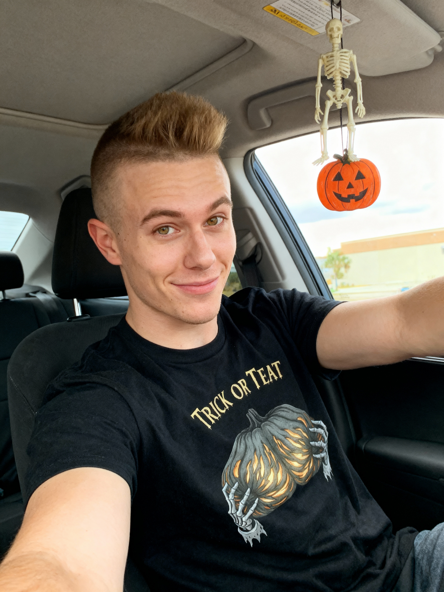 Trick or Teat Halloween Shirt