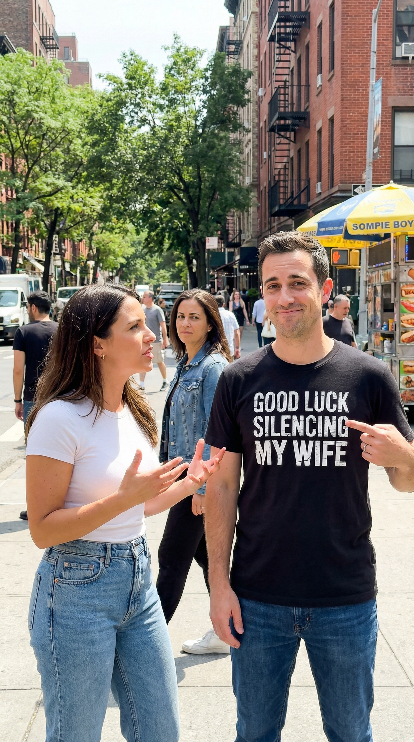 Good Luck Silencing My Wife Shirt