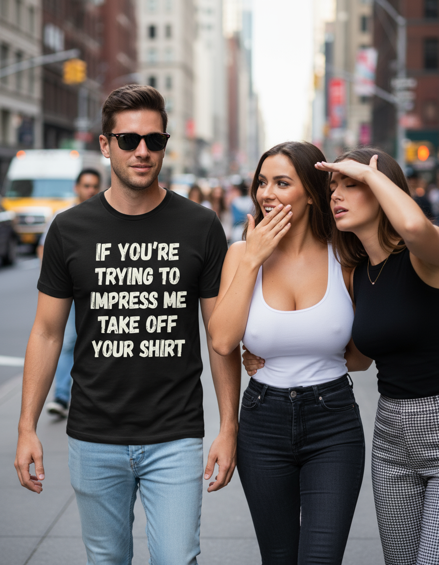 If You're Trying to Impress Me Take Off Your Shirt