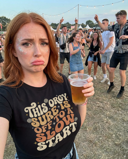 This Orgy Sure Is Off To A Slow Start Shirt