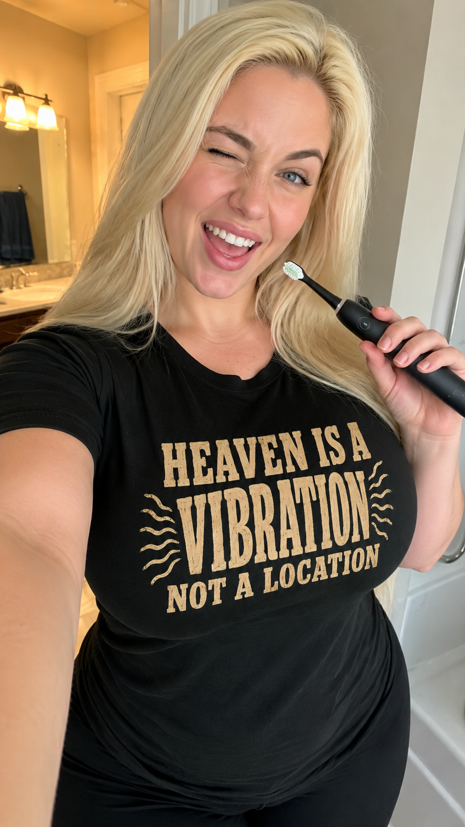 Heaven Is a Vibration Not a Location Shirt